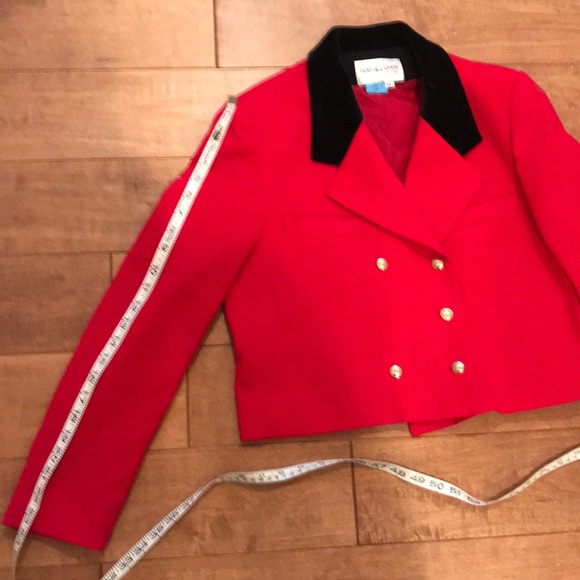 Vintage red riding  jacket 12 - Picture 5 of 6